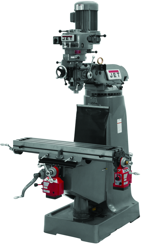 JTM-2 Mill With X and Y-Axis Powerfeeds - Americas Industrial Supply