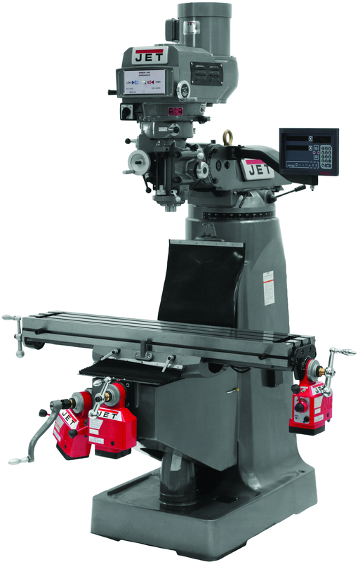 JTM-1 Mill With X and Y-Axis Powerfeeds - Americas Industrial Supply