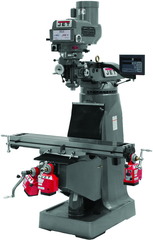 JTM-4VS-1 Mill With 3-Axis ACU-RITE 300S DRO (Quill) With X and Y-Axis Powerfeeds - Americas Industrial Supply