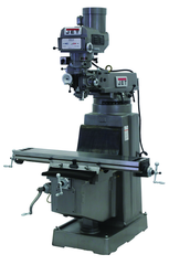 JTM-1050 Mill With 3-Axis ACU-RITE 200S DRO (Quill) and X-Axis Powerfeed - Americas Industrial Supply