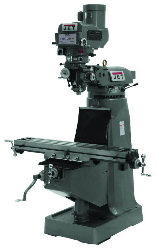 JTM-4VS-1 Mill With ACU-RITE 200S DRO With X-Axis Powerfeed - Americas Industrial Supply