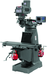 JTM-4VS Mill With 300S DRO and X-Axis Powerfeed - Americas Industrial Supply