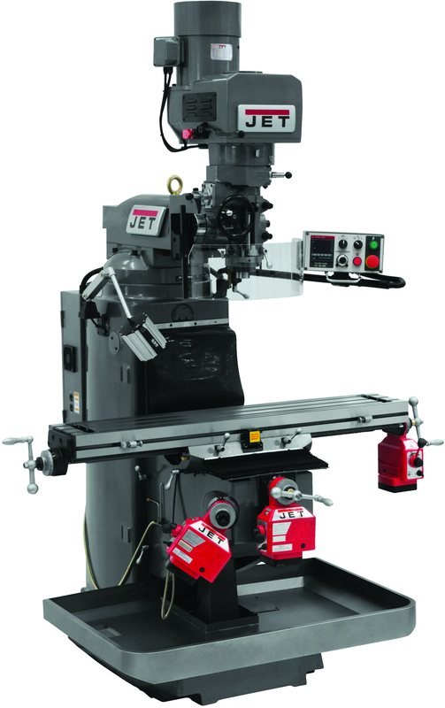 JTM-949EVS Mill With X, Y and Z-Axis Powerfeeds - Americas Industrial Supply