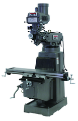 JTM-1050 Mill With 3-Axis Newall DP700 DRO (Quill) With X-Axis Powerfeed - Americas Industrial Supply