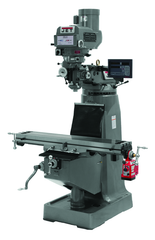 JTM-4VS Mill With 3-Axis Newall DP700 DRO (Knee) With X-Axis Powerfeed - Americas Industrial Supply