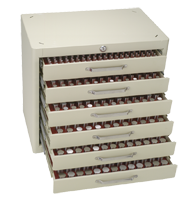 .061 to 1.000 - Plus (Go) Fit - 8-Drawer Unit Gage Pin - Americas Industrial Supply