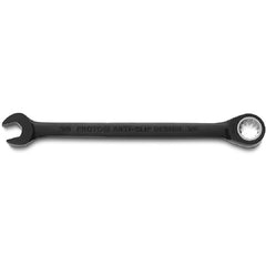 Proto Black Chrome Combination Non-Reversible Ratcheting Wrench 3/8″ - Spline - Americas Industrial Supply