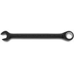 Proto Black Chrome Combination Non-Reversible Ratcheting Wrench 11 mm - Spline - Americas Industrial Supply