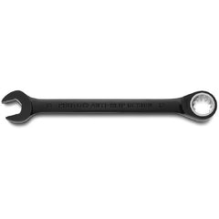 Proto Black Chrome Combination Non-Reversible Ratcheting Wrench 13 mm - Spline - Americas Industrial Supply