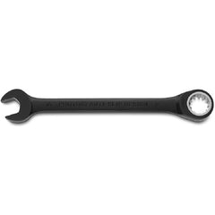 Proto Black Chrome Combination Non-Reversible Ratcheting Wrench 16 mm - Spline - Americas Industrial Supply