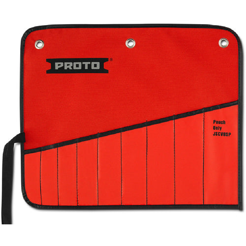 Proto Red Canvas Tool Pouch 7 Pockets - Americas Industrial Supply