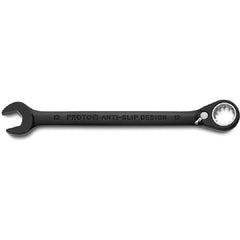 Proto Black Chrome Combination Reversible Ratcheting Wrench 12 mm - Spline - Americas Industrial Supply