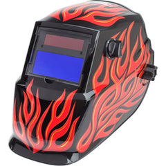 ‎Red Steel Auto Darkening Helmet Variable Shade 9-13 - Americas Industrial Supply