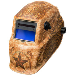 ‎1.73″ Variable Shade 7-13 Welding Helmet Lone Star with Grind Mode - Americas Industrial Supply