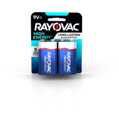 ‎9V High Energy Alkaline Batt-4Pk - Americas Industrial Supply