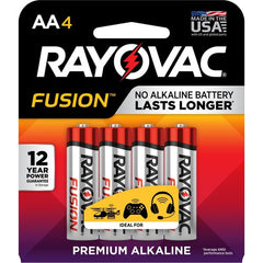 AA Fusion Alkaline Batteries-4Pk - Americas Industrial Supply