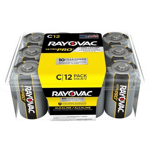 C Size Ultrapro Alkaline Batt-12Pk - Americas Industrial Supply