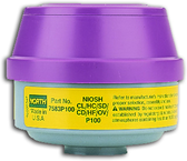 Organic Vapor/Acid Gasses - Filter Cartridges - Americas Industrial Supply