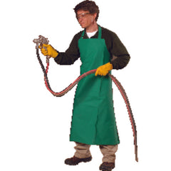 Heavy-Duty Work Apron - PVC Polyester Blended Material - Americas Industrial Supply