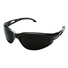 Smoke Lens - Fog & Scratch Resistant - Flex Nylon Black Frame - Americas Industrial Supply