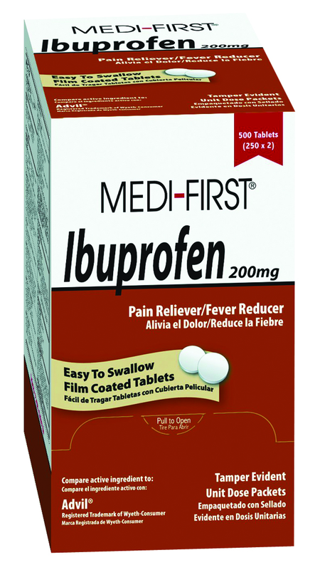 GENERIC IBUPROFEN 250 X 2 - Americas Industrial Supply