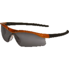 Safety Glasses - DL1 Nuclear Orange - Gray Anti-Fog - Americas Industrial Supply