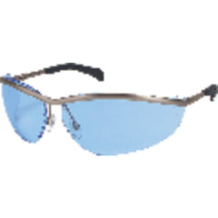 Safety Glasses - Light Blue Lens - Metal Frame - KD2 Style - Americas Industrial Supply