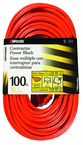 Extension Cord - 100' Extra HD 3-Outlet (Power Block) - Americas Industrial Supply