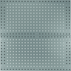 Two-Panel Steel Toolboard System -Gray - Americas Industrial Supply