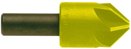 3/8 100° 6 Flute Carbide Countersink-TiAlN - Americas Industrial Supply