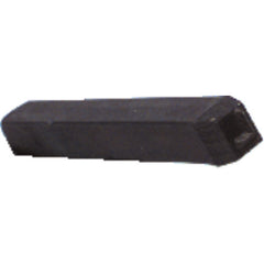 Individual Steel Stamp - 1/2″ Type Size (Letter A) - Americas Industrial Supply