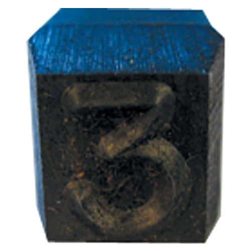Individual Reversed Steel Stamp - 5/16″ Type Size (Letter A) - Americas Industrial Supply