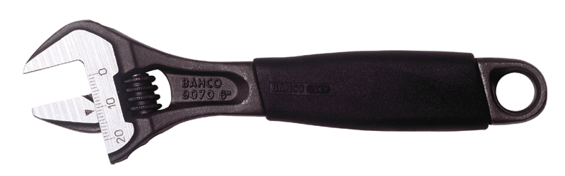 1-5/16" Opening - 12" OAL - Adjustable Wrench with Ergo Comfort Handle - Americas Industrial Supply