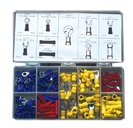 185 Piece - Electrical Terminal Assortment - Americas Industrial Supply