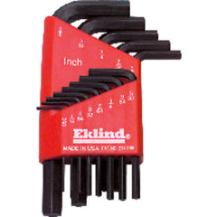 13 Pieces-0.050″-3/8″ Short Arm Style - Hex Key Set - Americas Industrial Supply