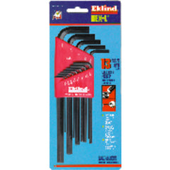 13 Pieces-0.050″-3/8″ Long Arm Style - Hex Key Set - Americas Industrial Supply