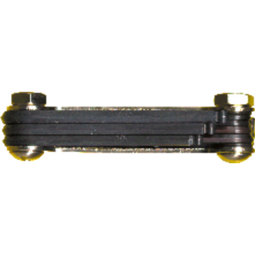 7 Pieces-1/16″-5/32″ Fold Up Style - Ball End Hex Key Set - Americas Industrial Supply