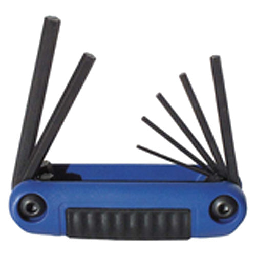 6 Pieces-3.0 mm-10 mm Fold Up Style - Hex Key Set - Americas Industrial Supply