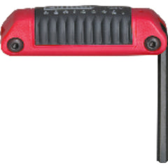 9 Pieces-5/64″-1/4″ Fold Up Style - Hex Key Set - Americas Industrial Supply