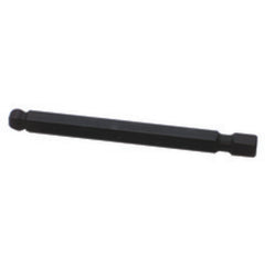 10 mm × 3″ Length - Balldriver Style - Hex Power Bit - Americas Industrial Supply