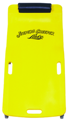 Low Profile Plastic Creeper - Body-fitting Design - Yellow - Americas Industrial Supply