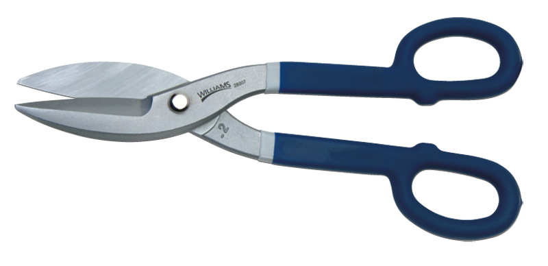 2-1/2'' Blade Length - 12'' Overall Length - Straight Cutting - Tinner Snips - Americas Industrial Supply