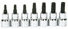 #9319128 - T25; T27; T30; T40; T45; T47; T50 - 3/8" Drive - Socket Drive Torx Bit Set - Americas Industrial Supply