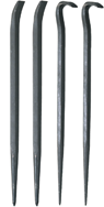 Snap-On/Williams 4 Piece Punch & Roll Bar Set -- #PBS7 16; (2) 18; & 24" Overall Length - Americas Industrial Supply