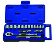 16 Piece - 3/8" Drive - Combination Kit - Americas Industrial Supply