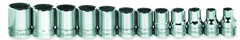 12 Piece - 3/8" Drive - Combination Kit - Americas Industrial Supply