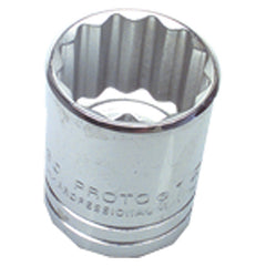 26 mm × 44.45 mm-1/2″ Drive-12 Point - Metric Standard Socket - Americas Industrial Supply