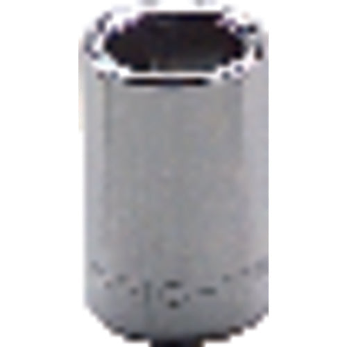 13 mm × 21.43 mm-1/4″ Drive-6 Point - Metric Standard Socket - Americas Industrial Supply