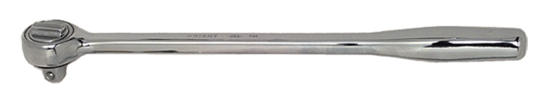 10" OAL - 3/8'' Drive - Round Head - Extra Long Reversible Ratchet - Plain Handle - Americas Industrial Supply