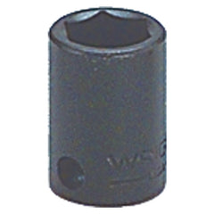 1/2″ × 1 3/32″ Overall Length-3/8″ Drive-6 Point - Standard Impact Socket - Americas Industrial Supply